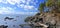 East Sooke Wilderness Park Landscape Panorama of Petroglyph Point, Vancouver Island, British Columbia