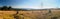 East view from Cerna hora mountain in Sumava