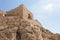 East  Watchtower ruins on ruins of the Nabataean city of Avdat, located on the incense road in the Judean desert in Israel. It is