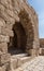 East  Watchtower ruins on ruins of the Nabataean city of Avdat, located on the incense road in the Judean desert in Israel. It is