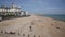 Eastbourne beach East Sussex England UK viewed from the pier