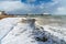 EASTBOURNE, EAST SUSSEX/UK - OCTOBER 21 : Tail End of Storm Bria