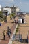 EASTBOURNE, EAST SUSSEX/UK - SEPTEMBER 6 : View of the Promenade in Eastbourne on September 6, 2020. Unidentified people