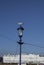Eastbourne, England, East Sussex - seagull on a lamppost.