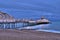 Eastbourne pier at night