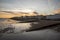 Eastbourne seafront panorama, East Sussex England UK