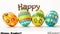 easter background that reads HAPPY EASTER, easter ideas