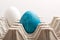 Easter blue egg