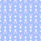 Easter blue seamless pattern retro bunny vintage design party holiday celebration wallpaper and greeting colorful fabric