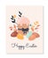 Easter boho greeting card