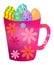 Easter Bunny Coffee Cup. Easter Coffee Cups