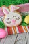 Easter bunny cookie