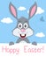 Easter Bunny Greeting Card