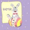 Easter bunny illustration