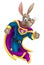 Easter Bunny Super Hero