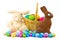 Easter candy and decor