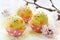 Easter chick treat for kids - homemade candy cake pops with choc