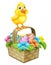 Easter Chicken Chick Egg Basket