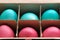 Easter color eggs studio