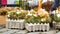 Easter decoration - street market.