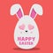 EASTER EGG ANIMALS RABBIT PINK 01