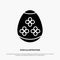 Easter Egg, Egg, Holiday, Holidays solid Glyph Icon vector