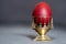 Easter Egg in Golden Holder