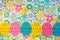 Easter eggs banner