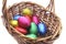 Easter Eggs in Basket