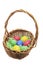 Easter Eggs in Basket