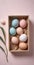 Easter Eggs with Cherry Blossoms