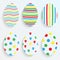 Easter eggs made of paper