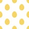 Easter eggs seamless pattern.