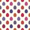 Easter eggs seamless pattern. stock illustration