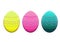 Easter eggs on transparent background