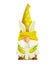 Easter gnomes with rabbit ears,