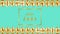 Easter Gold Eggs Horizon Seamless Web Banner