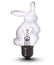 Easter hare lamp bulb