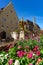 Easter holiday decoration in the beautiful german middle age village Rothenburg ob der Tauber Germany
