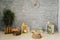 Easter Holiday Interior Decoration Room Background