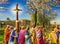Easter Holiday Scene in Centurion,Gauteng,South Africa.