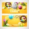 Easter horizontal headers