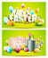 Easter horizontal headers