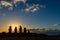 Easter Island, Moais Tahai Archaeological Complex, Rapa Nui National Park, Chile