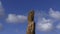 Easter Island statue zoom out