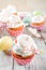 Easter kids bunny cupcakes