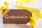 Easter Label, Chicks, Gutschein Means Voucher