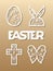 Easter laser cutting