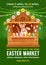 Easter Market Poster Template