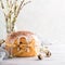 Easter orthodox sweet bread